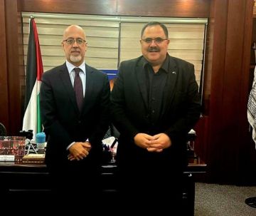 صيدم يثمن المواقف الرسمية والشعبية للبرازيل الداعمة لفلسطين في المحافل الدولية صيدم يثمن المواقف الرسمية والشعبية للبرازيل الداعمة لفلسطين في المحافل الدولية