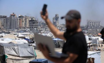 انقطاع خدمات الانترنت غربي مدينة غزة
