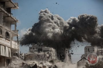 جيش الاحتلال يدمر 16 مبنى في مدينة غزة بينها 3 أبراج سكنية جيش الاحتلال يدمر 16 مبنى في مدينة غزة بينها 3 أبراج سكنية