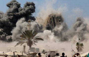 شهداء ومصابون بقصف الاحتلال المتواصل على قطاع غزة مع تواصل تفجير الروبوتات بالأحياء السكنية شهداء ومصابون بقصف الاحتلال المتواصل على قطاع غزة مع تواصل تفجير الروبوتات بالأحياء السكنية