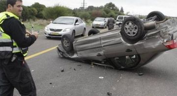 مصرع 4 شبان إثر حادث سير ذاتي شمال غرب القدس