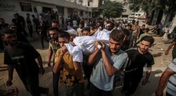 شهداء ومصابون عقب استهداف الاحتلال مستشفى المعمداني بمدينة غزة