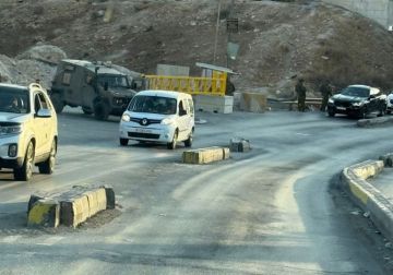 قوات الاحتلال تنصب حاجزا عسكريا شرق بيت لحم