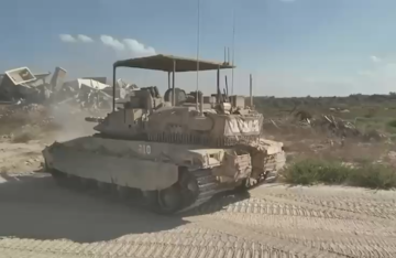  الجيش الإسرائيلي يعلن دخول الفرقة 36 مدينة غزة (صورة فيديو)