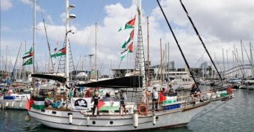 أسطول الصمود العالمي على بعد 995 كلم من قطاع غزة