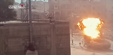 القسام تستهدف ميركفاه وجرافة إسرائيلية في مخيم الشاطئ