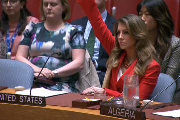 الرئاسة الفلسطينية: نعرب عن أسفنا واستغرابنا لعرقلة أمريكا مشروع قرار وقف إطلاق النار في غزة