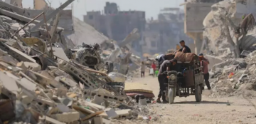 تقرير ركام البيوت المدمرة في حي الزيتون يسد الطريق أمام عودة النازحين