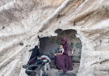 وفاة رضيع نتيجة البرد القارس في مواصي خان يونس