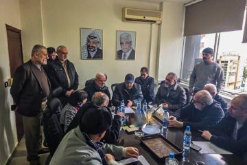 اللواء العبد إبراهيم خليل يلتقي أمين سر إقليم حركة فتح في لبنان