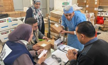 بالصور: برنامج الأمم المتحدة الإنمائي يزود مستشفيات غزة بمعدات طبية حيوية