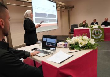 مشروع تخرج لطلبة كلية علوم الرياضة بعنوان مستوى القلق لدى لاعبي المنتخبات الرياضية في الجامعة العربية الامريكية