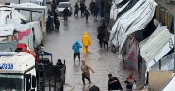 4 شهداء بانهيار منازل في القطاع جراء المنخفض الجوي