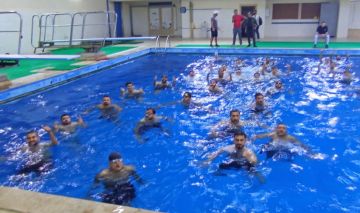 إطلاق دورة الإنقاذ المائي للذكور في إربد