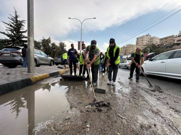 الأمانة: لا بؤر ساخنة جديدة لتجمع مياه الامطار في عمان