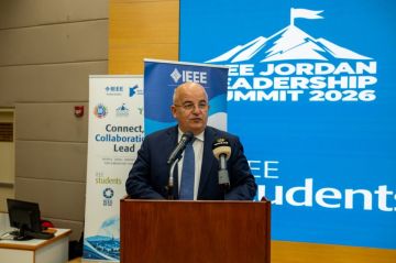 الجامعة الهاشمية تحتضن قمة الأنشطة الطلابية لمعهد مهندسي الكهرباء والإلكترونيات الجامعة الهاشمية تحتضن قمة الأنشطة الطلابية لمعهد مهندسي الكهرباء والإلكترونيات