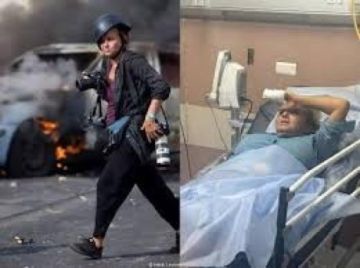 إصابة مصورة واشنطن بوست باعتداء للمستوطنين شرق رام الله إصابة مصورة واشنطن بوست باعتداء للمستوطنين شرق رام الله