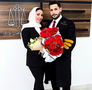 تهنئة للمحامي عبدالرحمن عبيدات بمناسبة أداء القسم القانوني