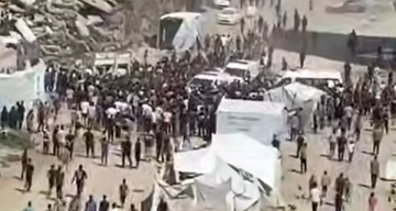 محدث بالفيديو والصور 3 شهداء وجرحى بقصف للاحتلال على غزة والنصيرات