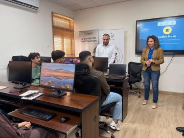 انطلاق المرحلة التدريبية الثالثة من برنامج تكنو شباب ريادي في مركز إعداد القيادات الشبابية انطلاق المرحلة التدريبية الثالثة من برنامج تكنو شباب ريادي في مركز إعداد القيادات الشبابية