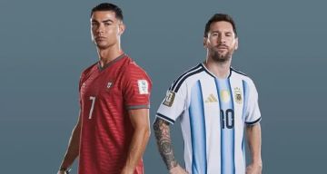 رونالدو يودع ميسي بعد ظهوره الأخير مع منتخب الأرجنتين