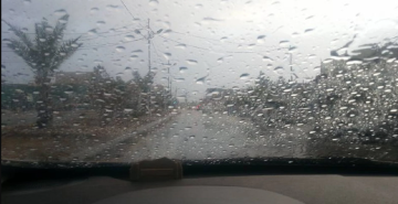 زخات مطرية مصحوبة بالبرق والرعد في معان زخات مطرية مصحوبة بالبرق والرعد في معان