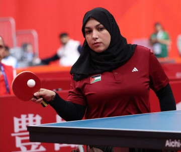 عليمات تنهي مشاركتها في فردي كرة الطاولة بدورة الألعاب الآسيوية البارالمبية عليمات تنهي مشاركتها في فردي كرة الطاولة بدورة الألعاب الآسيوية البارالمبية