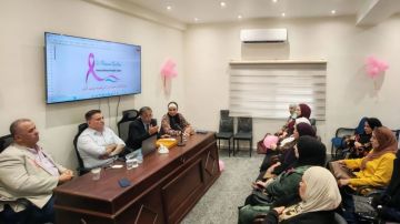 نقابة الصحفيين بالشمال تنظم ندوة توعوية حول السرطان نقابة الصحفيين بالشمال تنظم ندوة توعوية حول السرطان