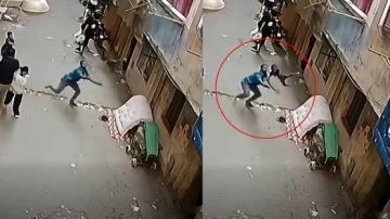 شاب ينقذ طفلا سقط من الشرفة في مصر.. وفيديو يوثق اللحظات الحاسمة