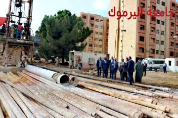 ويستمر الإنجاز .. بئر اليرموك مشروع يتجاوز المياه ويستمر الإنجاز .. بئر اليرموك مشروع يتجاوز المياه