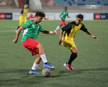 الوحدات يتعادل مع الحسين اربد في درع الاتحاد تحت 21 عاما الوحدات يتعادل مع الحسين اربد في درع الاتحاد تحت 21 عاما