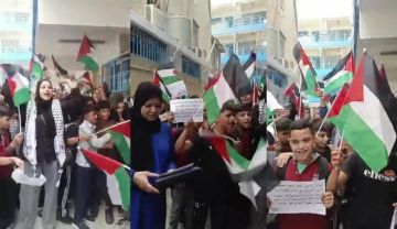 وقفة في مخيم عين الحلوة لمطالبة أونروا بتسريع ترميم المدارس وقفة في مخيم عين الحلوة لمطالبة أونروا بتسريع ترميم المدارس