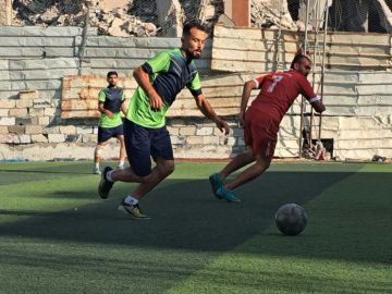 الوفاق يهزم خدمات جباليا.. والتعادل يحسم مواجهة الهلال وشباب الزيتون في كأس الألف شهيد الوفاق يهزم خدمات جباليا.. والتعادل يحسم مواجهة الهلال وشباب الزيتون في كأس الألف شهيد