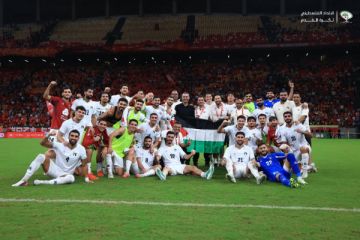 فلسطين تكتسح الصين بخماسية تاريخية فلسطين تكتسح الصين بخماسية تاريخية