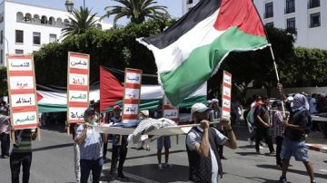 إحياء ذكرى طوفان الأقصى في 30 مدينة مغربية إحياء ذكرى طوفان الأقصى في 30 مدينة مغربية