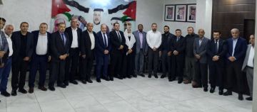 خرفان والسعود يقدمان واجب العزاء بشهداء الكرك خرفان والسعود يقدمان واجب العزاء بشهداء الكرك