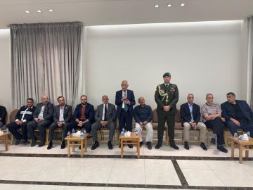 مندوبا عن الملك وولي العهد .. العيسوي يعزي السلامين والكفاوين مندوبا عن الملك وولي العهد .. العيسوي يعزي السلامين والكفاوين