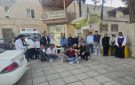 فريق الكرك في كلنا الأردن يزور مصابي حادث حمود 