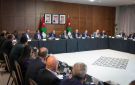 حسان يلتقي قيادات حزب مبادرة لبحث التحديث السياسي والأولويات التشريعية