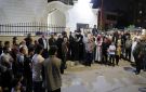 وقفة تضامنية في جبل التاج تنديدا بالاعتداء على كنيسة حمود
