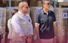 بالصور: الحردان يتفقد مساعدات قطرية بالقاهرة تمهيدا لإدخالها لغزة