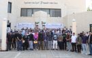 كلية معان الجامعية تنظم وقفة تضامنية استنكارا للفكر المتطرف وحدادا على أرواح شهداء الوطن