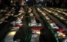 إلقاء نظرة الوداع على جثامين 75 قتيلا في حي الدرج بمدينة غزة - ps
