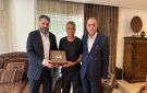 وزير الثقافة السوري يكرم عمر العبداللات
