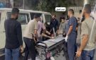 بالفيديو مصابون في قصف مسيرة للاحتلال غرب مدينة غزة