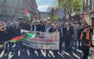تظاهرة حاشدة في برلين تضامنا مع فلسطين ومطالبة بوقف العدوان على غزة