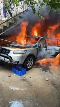 إصابات وإحراق مخزن ومركبة في هجوم للمستوطنين على جالود جنوب نابلس