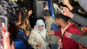 بالفيديو وصول الدفعة السابعة من العائدين إلى غزة عبر معبر رفح