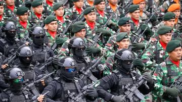 إندونيسيا تجهز ألف جندي للنشر المحتمل في غزة مطلع أبريل إندونيسيا تجهز ألف جندي للنشر المحتمل في غزة مطلع أبريل