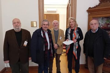 لجنة تحرير القادة الفلسطينيين تلتقي الأحزاب السياسية والحكومة ورئيس البرلمان اليوناني